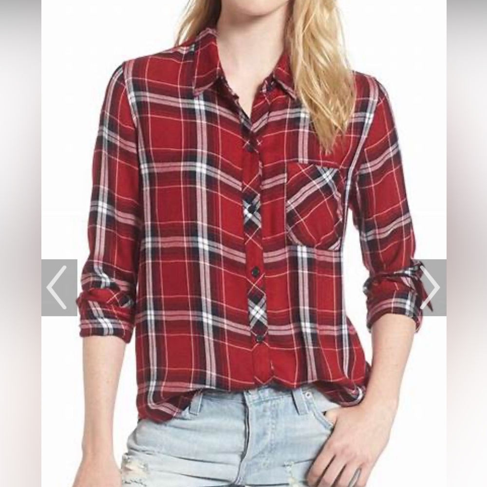 Rails Red Plaid Hunter Shirt (S)